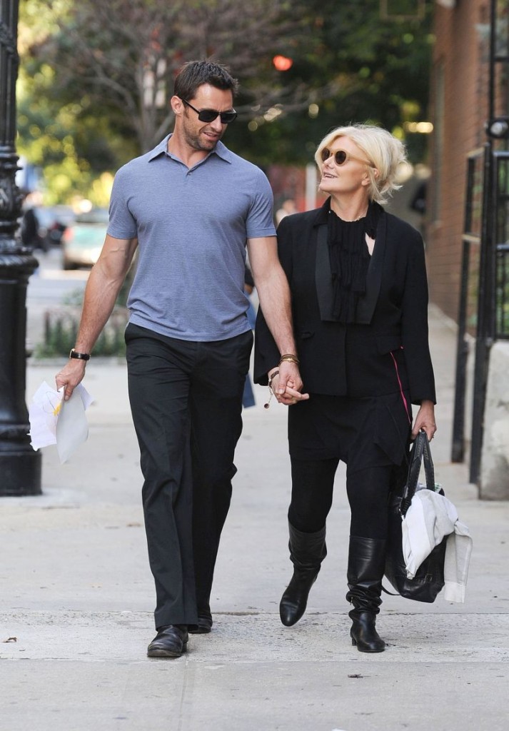 Hugh Jackman y su esposa Deb