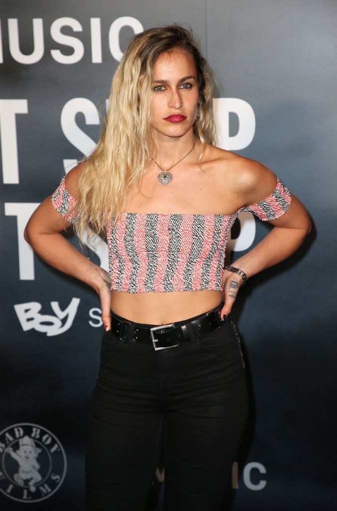 Alice Dellal at 'Can't Stop, Won't Stop, A Bad Boy Story' film screening, London, UK