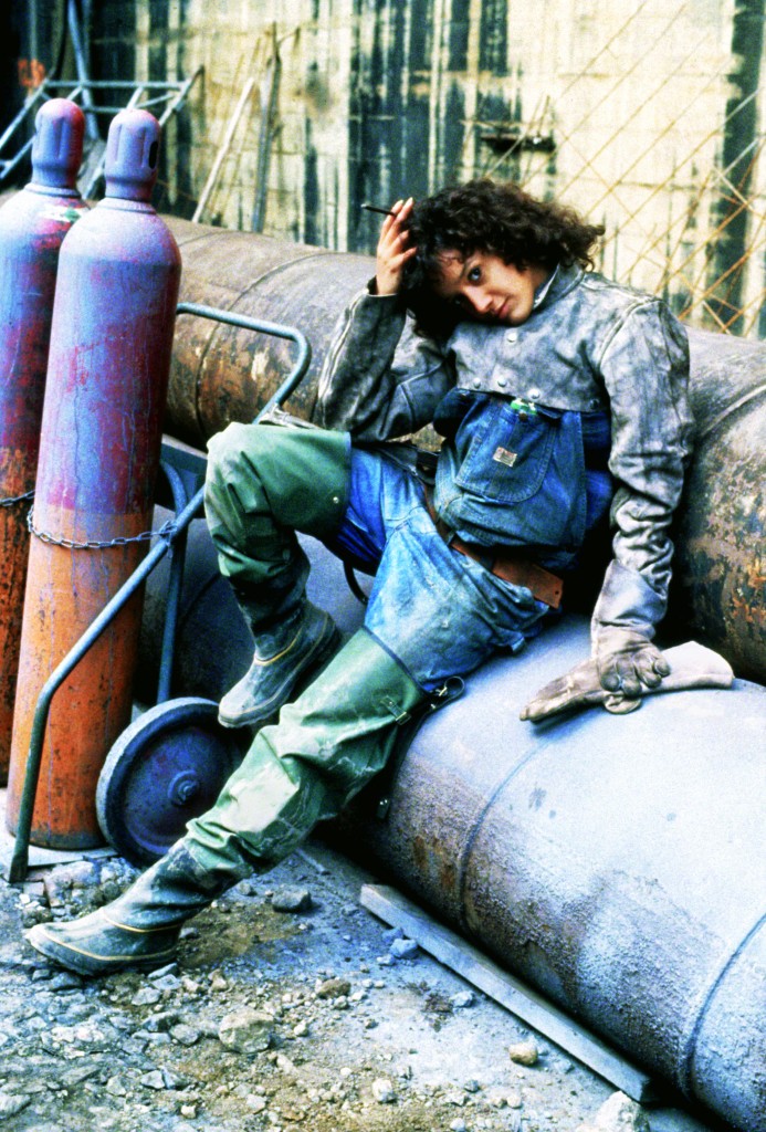 UNSPECIFIED - CIRCA 1983: Jennifer Beals in Flashdance promo photos circa 1983. (Photo by Images Press/IMAGES/Getty Images)