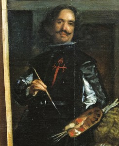 autorretrato de velázquez en las meninas