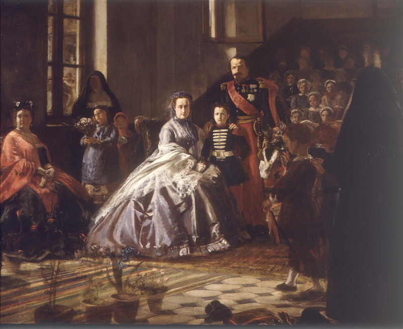 Napoleon III y Eugenia de Montijo