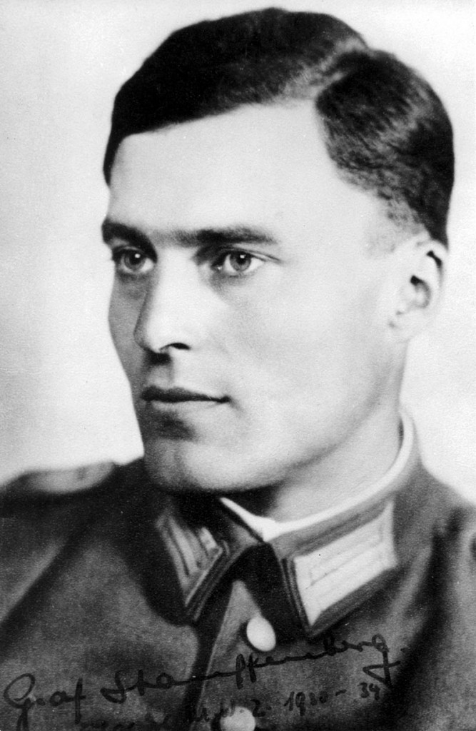 Claus Philipp Maria Justinian Schenk Graf von Stauffenberg (15 November 1907 ¿ 21 July 1944) was a German army officer and Catholic aristocrat who was one of the leading members of the failed 20 July plot of 1944 to kill Adolf Hitler and remove the Nazi Party from power in World War II Germany. Along with Henning von Tresckow and Hans Oster, he was one of the central figures of the German Resistance movement within the Wehrmacht. For his involvement in the movement he was shot shortly after the failed attempt known as Operation Valkyrie.