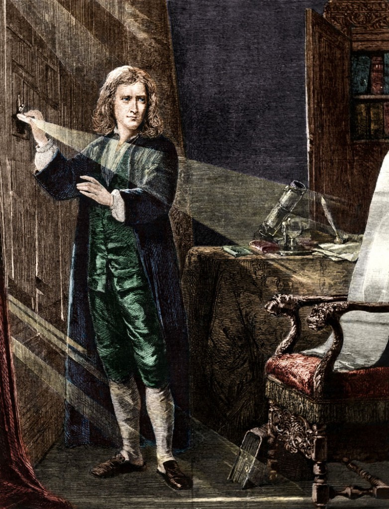 Isaac Newton ciencia, Royal Society