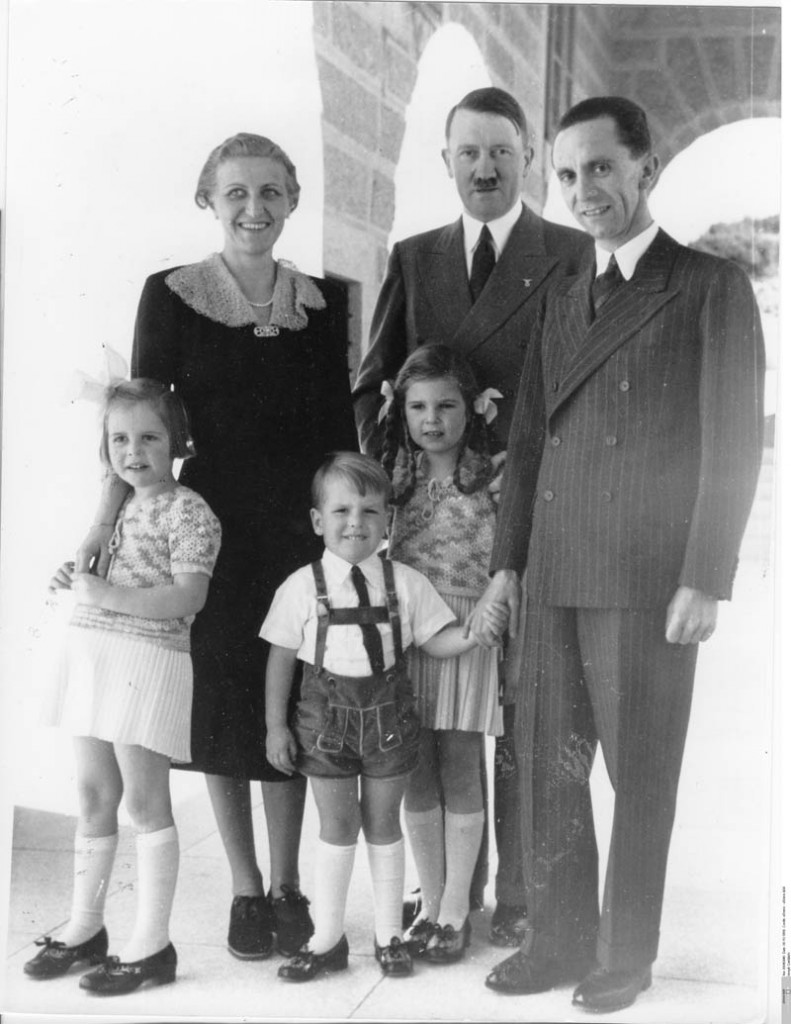 Conocer historia nazismo Joseph Goebbels y sus hijos Hitler