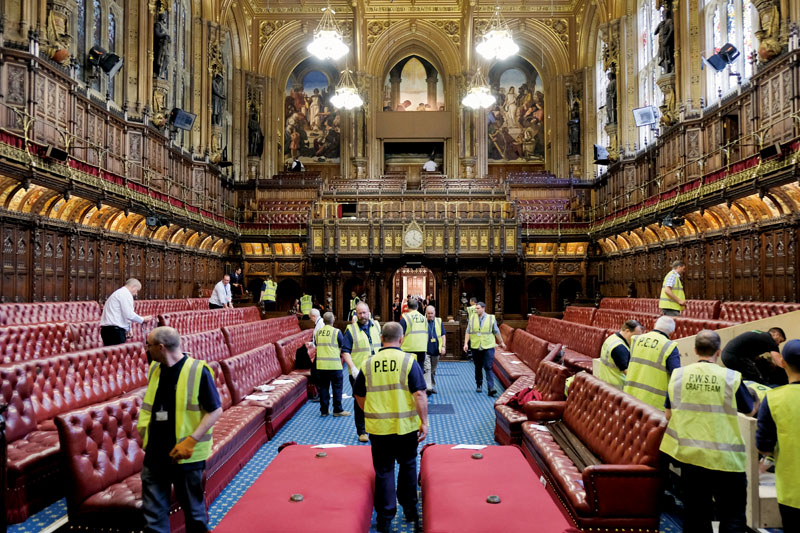 reparaciones del big ben, se cae a pedazos