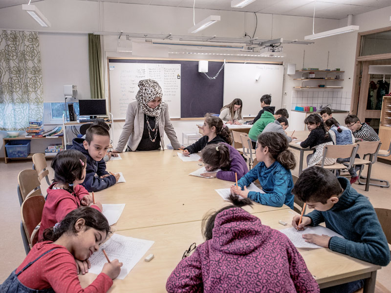 refugiados en sucia caen en coma