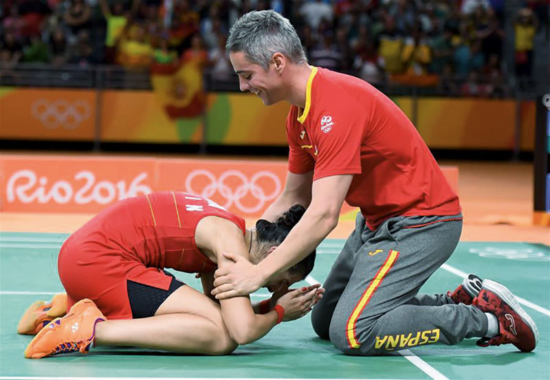 carolina marin, ganadora badminton mundo