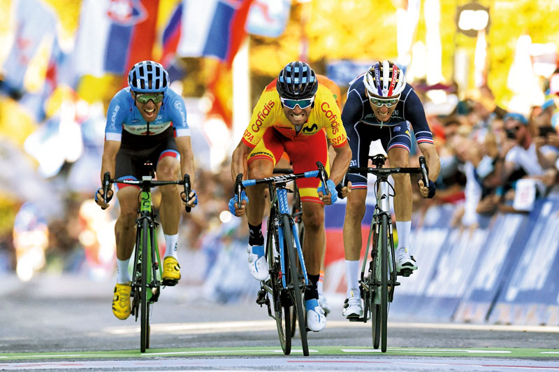 alejandro valverde ciclista campeon del mundo