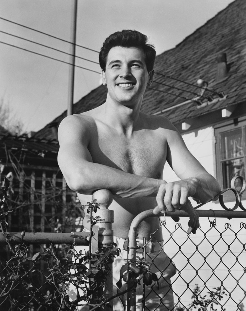 May 24, 2017 - Actor Rock Hudson, Universal Pictures Shirtless Publicity Portrait, 1951 (Credit Image: © Jt Vintage/Glasshouse via ZUMA Wire)