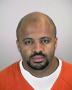 UNDATED FILE PHOTO - French-born Moroccan Zacarias Moussaoui is pictured in this undated Sherburne County (MN) Sheriffs Office photo. Moussaoui, who investigators say was supposed to be the 20th hijacker in the September 11, 2001 terrorist attacks in the U.S., has argued in court that he should be allowed access to senior al-Qaida operatives for his defense. The judge in the case agreed and ordered the government to make the witnesses available, but federal prosecutors have refused, saying the move would endanger national security. Prosecutors, in documents released September 25, 2003, urged the judge to dismiss the charges against Moussaoui so that they can appeal the order for access to the al-Qaida officials. (Photo courtesy of the Sherburne County Sheriffs Office/Getty Images)