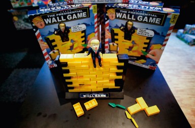 El muro de Trump, para niños…