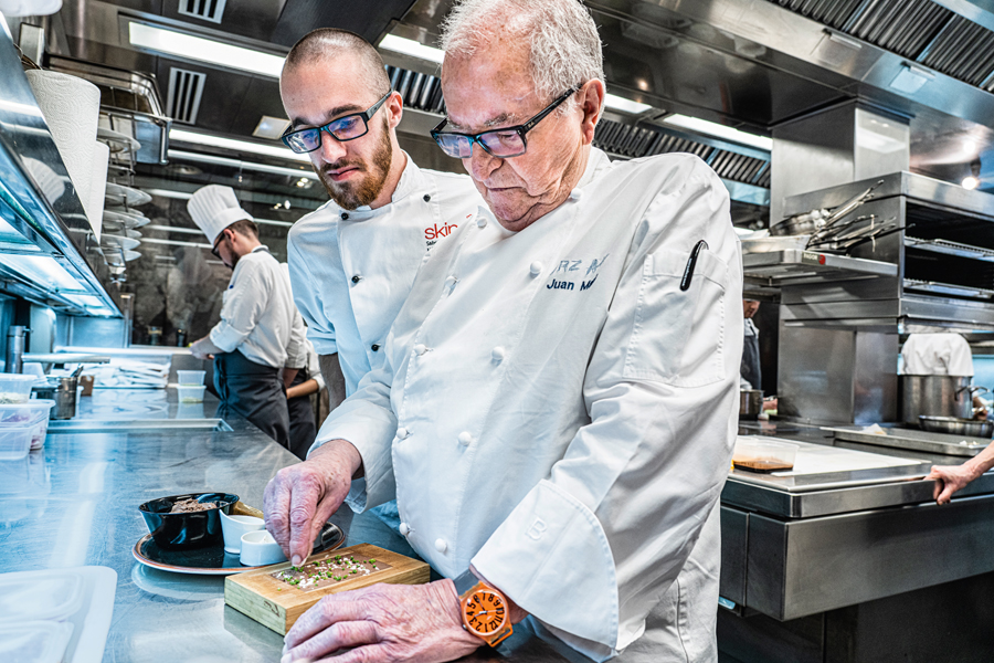  Juan Mari Arzak y Mario Cachinero, secretos de alta cocina 1